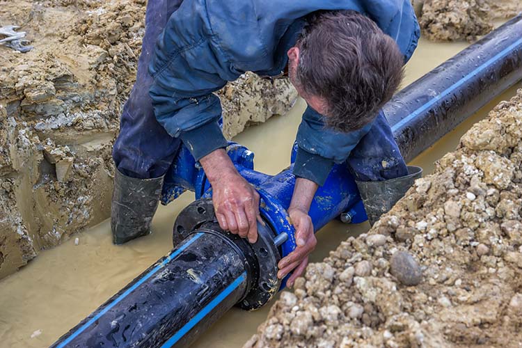 Travaux assainissement Reims
